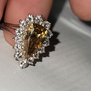 Rare Platinum & Diamonds Ring